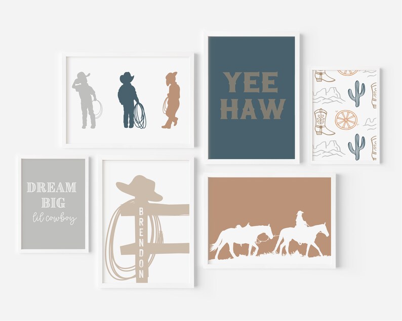 Cowboy Dankeschön-Tags 100 Stück – Für Western-Babyparty & Dekoration