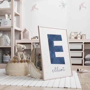 Personalized name sign for nursery, cowboy themed nursery, western nursery sign, western poster