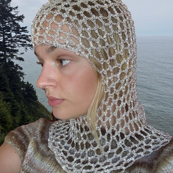 Chainmail Knight Hood - Etsy UK