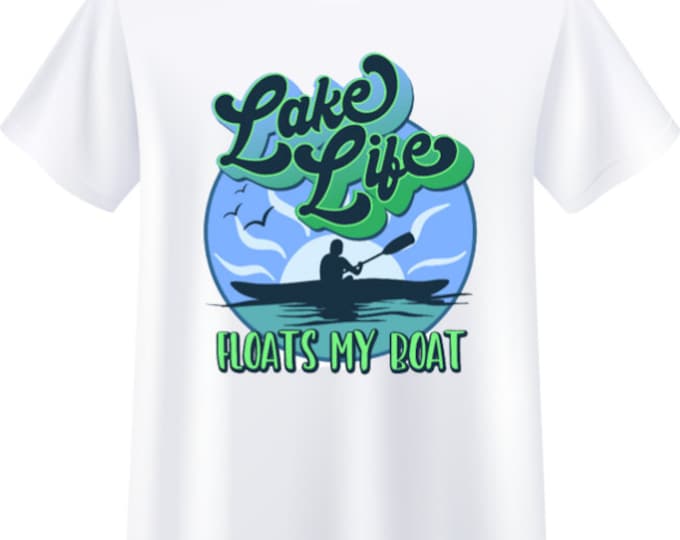 Lake Life Kayaking T-Shirt