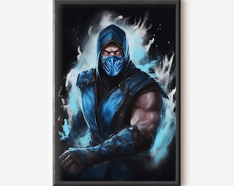 Sub-Zero Painting Art Print