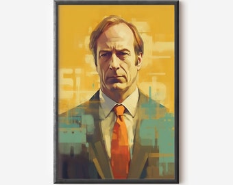 Saul Goodman Art Print Impresión digital Descarga instantánea Descarga digital de alta resolución