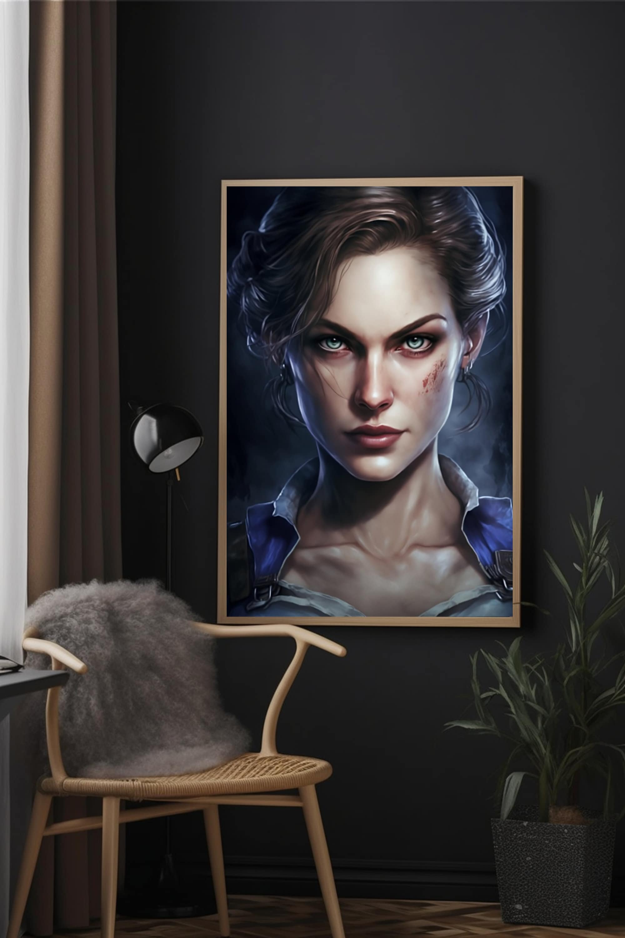Jill Valentine Art Print - Etsy