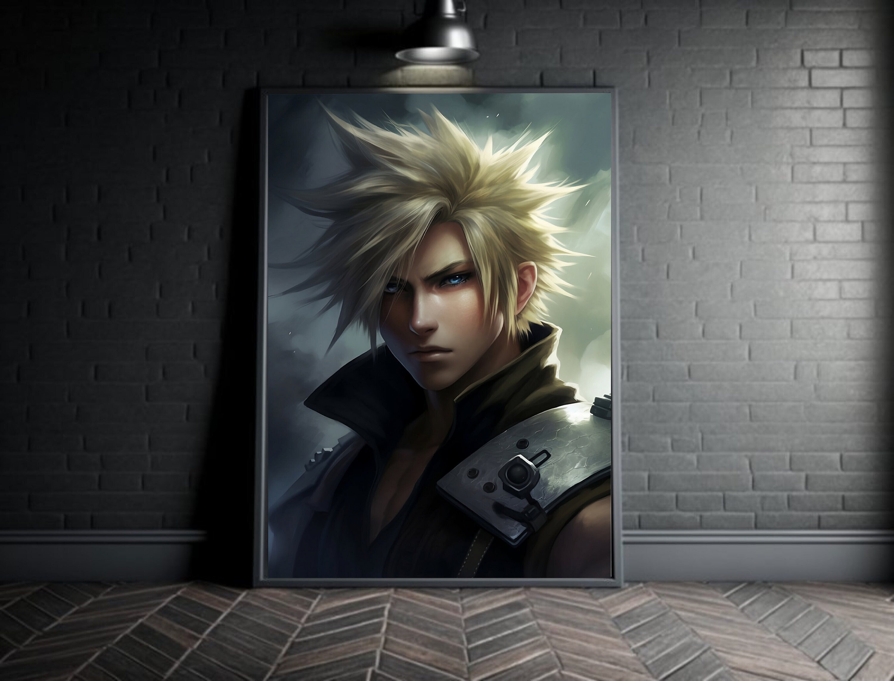 Final Fantasy VII Advent Children Wall Scroll Cloud Anime Toy   HobbySearch Anime Goods Store