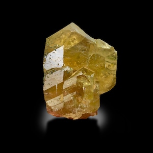 Yellow Apatite Crystal, Natural Terminated  Apatite From Skardu Pakistan, Rare Mineral