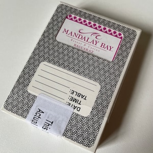 Playing Cards from Mandalay Bay Hotel & Casino Las Vegas - Full card deck