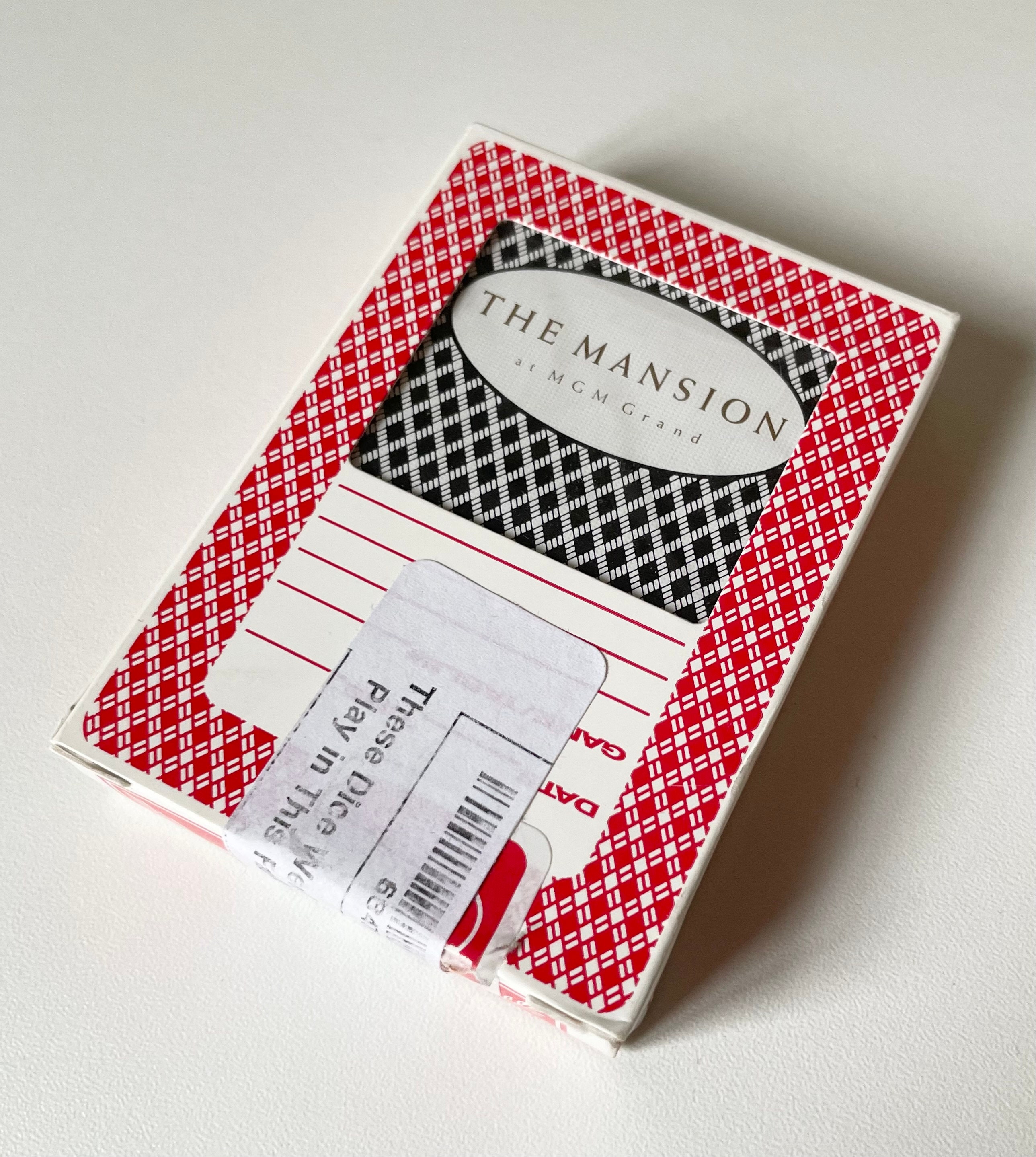 The MGM Grand Casino & Hotel the Mansion Playing Cards - Etsy