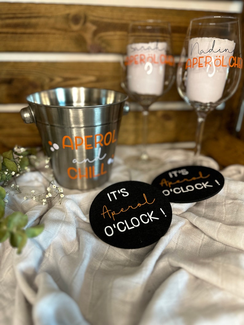 personalized gift set Aperol Aperitols Holy Aperoli Girls night girlfriends Gift souvenirs image 5