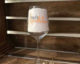 personalized glass •aperol •