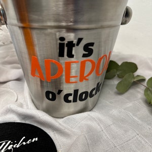 personalisiertes Geschenkset Aperol o'clock Aperol Geschenk Holy Aperoli Aperol Spritz Bild 7