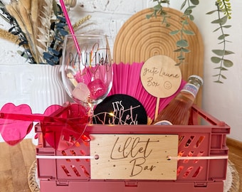 Personalized Lillet gift, Lillet Bar, girls' night out, friends gift, souvenir