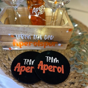 personalisiertes Geschenkset Aperol Aperölchen Holy Aperoli Mädelsabend Freundinnen Geschenk Mitbringsel Bild 7