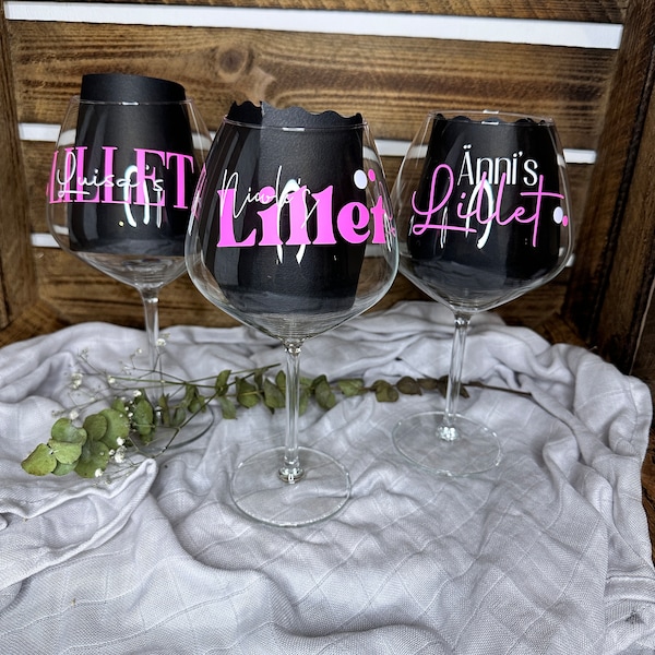 personalisiertes Glas •LILLET• | Glas | personalisiert | Geschenk | Gift | Drink