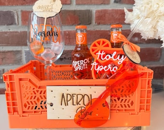 Personalized Aperol Gift Set | Holy Aperol Girls' Night Out Gift for Friends | Souvenir