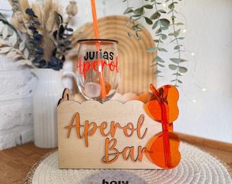 Personalized Aperol Gift Set | Aperolli | Holy Aperoli | Girls' Night | Girlfriends | Gift | Souvenir