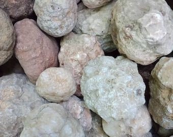 20 Lbs Whole Natural Unopened Uncut Break Your Own Kentucky Geodes Crystals Minerals Gems Geode Crystal Rocks Quartz Agate Calcite