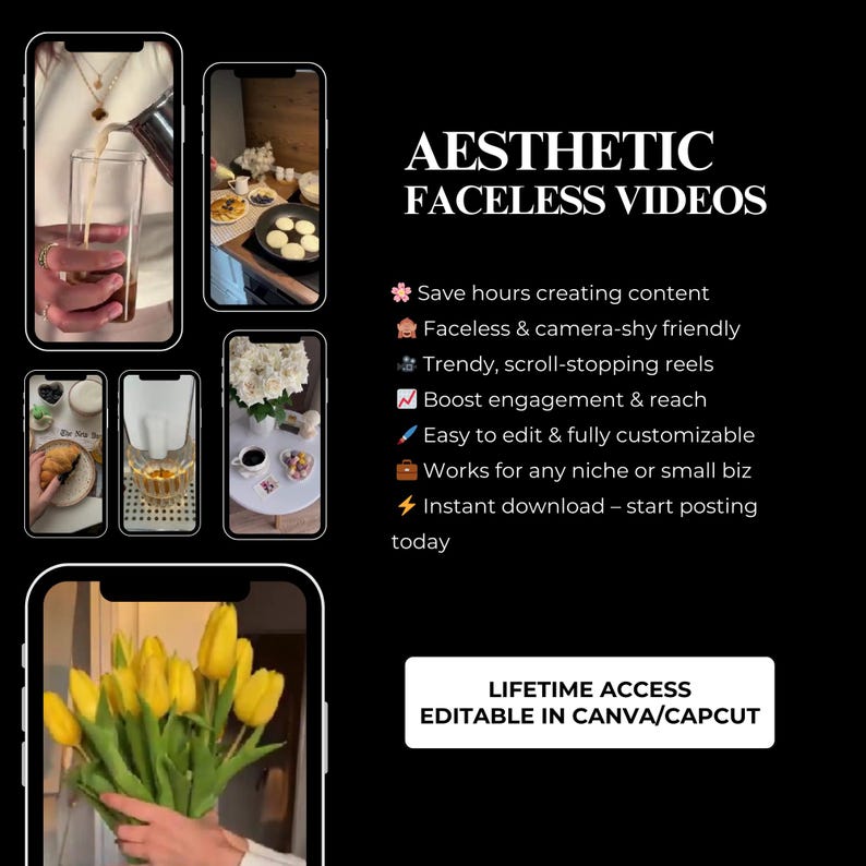 Viral Faceless Videos Bundle | 2000+ Hooks, Reels, Tiktok (digital ...