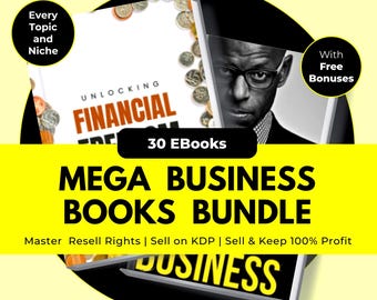 Pacchetto di 30 eBook aziendali: crescita per imprenditori e piccole imprese (download PDF, diritti di rivendita inclusi)