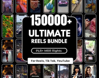 150 000+ ultimata rullar | PLR MRR digital nedladdning