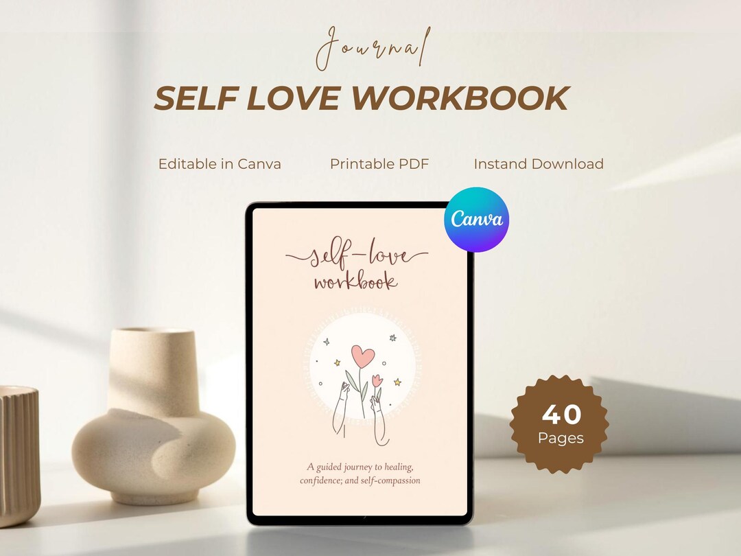 Self Care Journal, Self Care Workbook, Self Love Care Journal, Burnout ...