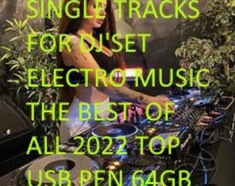 Musik verschiedene Genres 2022 für DJ-Set Top 4000+ Songs Einzeltitel im MP3-Format 320 kbps VA USB-Stick (Techno, Melodic House & Techno, Progressive usw.)