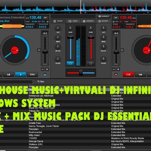 DJ-Paket Virtual DJ Pro+TOP 50 Deep House 2024
