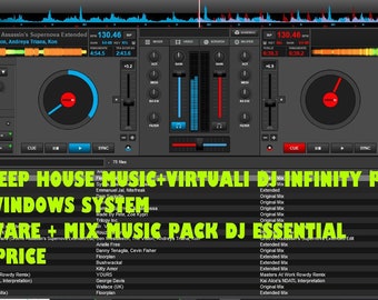 DJ-Paket Virtual DJ Pro+TOP 50 Deep House 2024