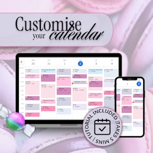 Google Calendar Customisation Palette ~ Candy Dream