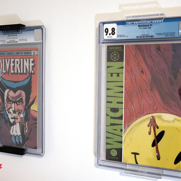 Cgc Comic Wall Mount Etsy