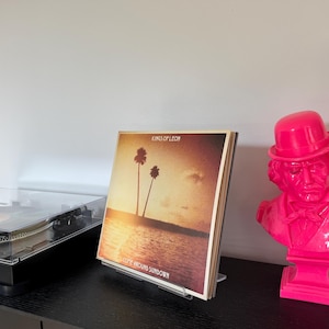Minimalist Acrylic Vinyl Record Display Stand, Album Organizer