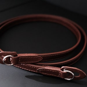 ITALIAN Leather Camera Neck Strap SLR DSLR X100V D750 K1000, Photographer Gift, Film Camera Strap, Photo Premium Luxury Camera Belt | Canada