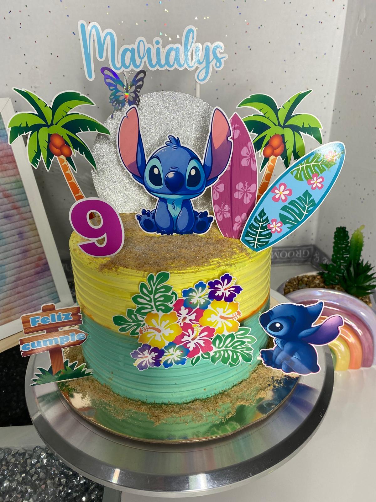 Lilo stitch cake topper