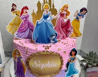 Princess cake topper