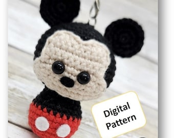 Mickey Crochet Pattern | Digital PDF Download | Amigurumi Tutorial