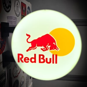 Red bull led light - Etsy 日本
