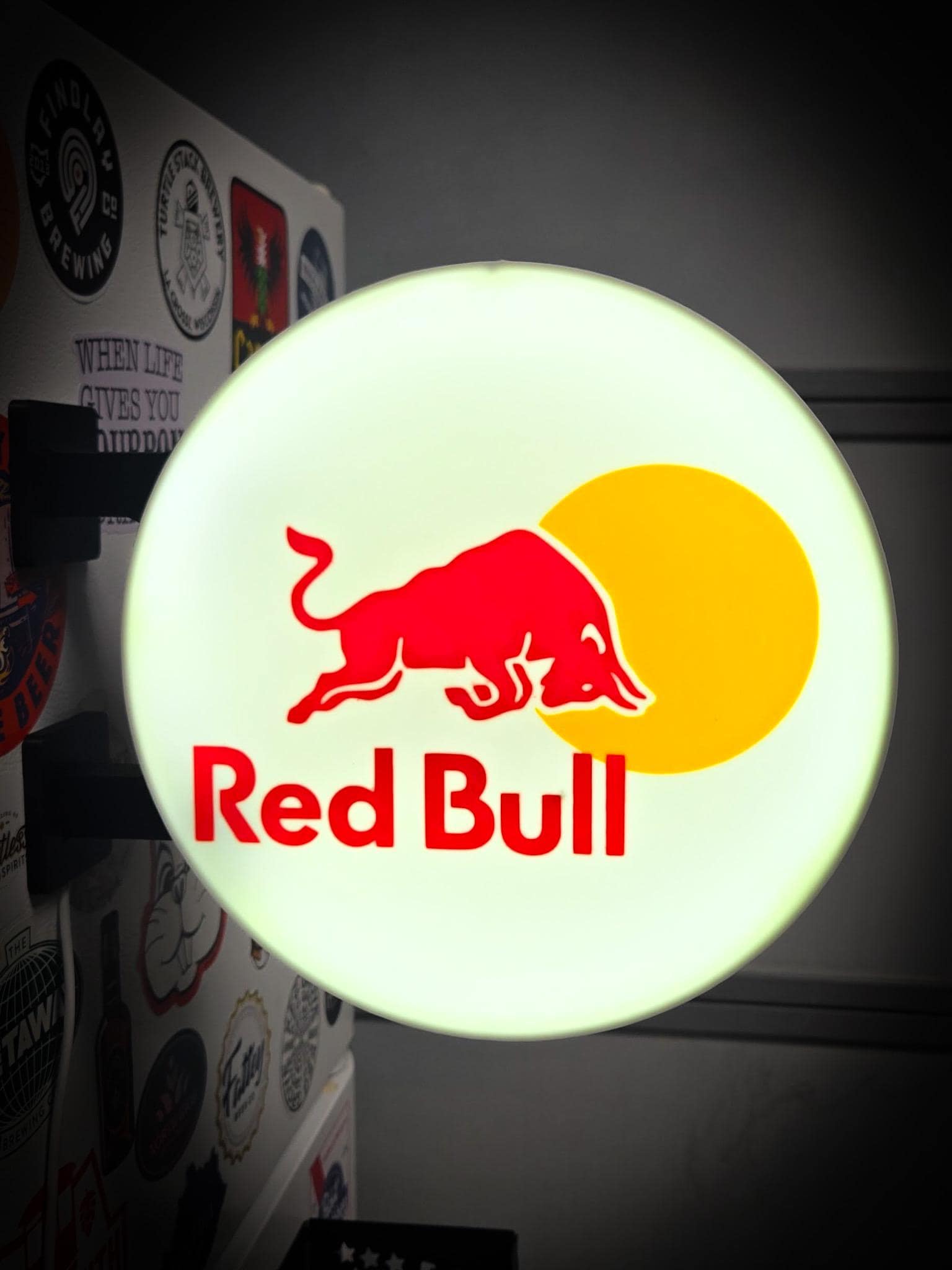 Red bull led light - Etsy 日本