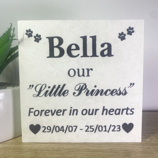 Pet Memorial Plaque Etsy Australia