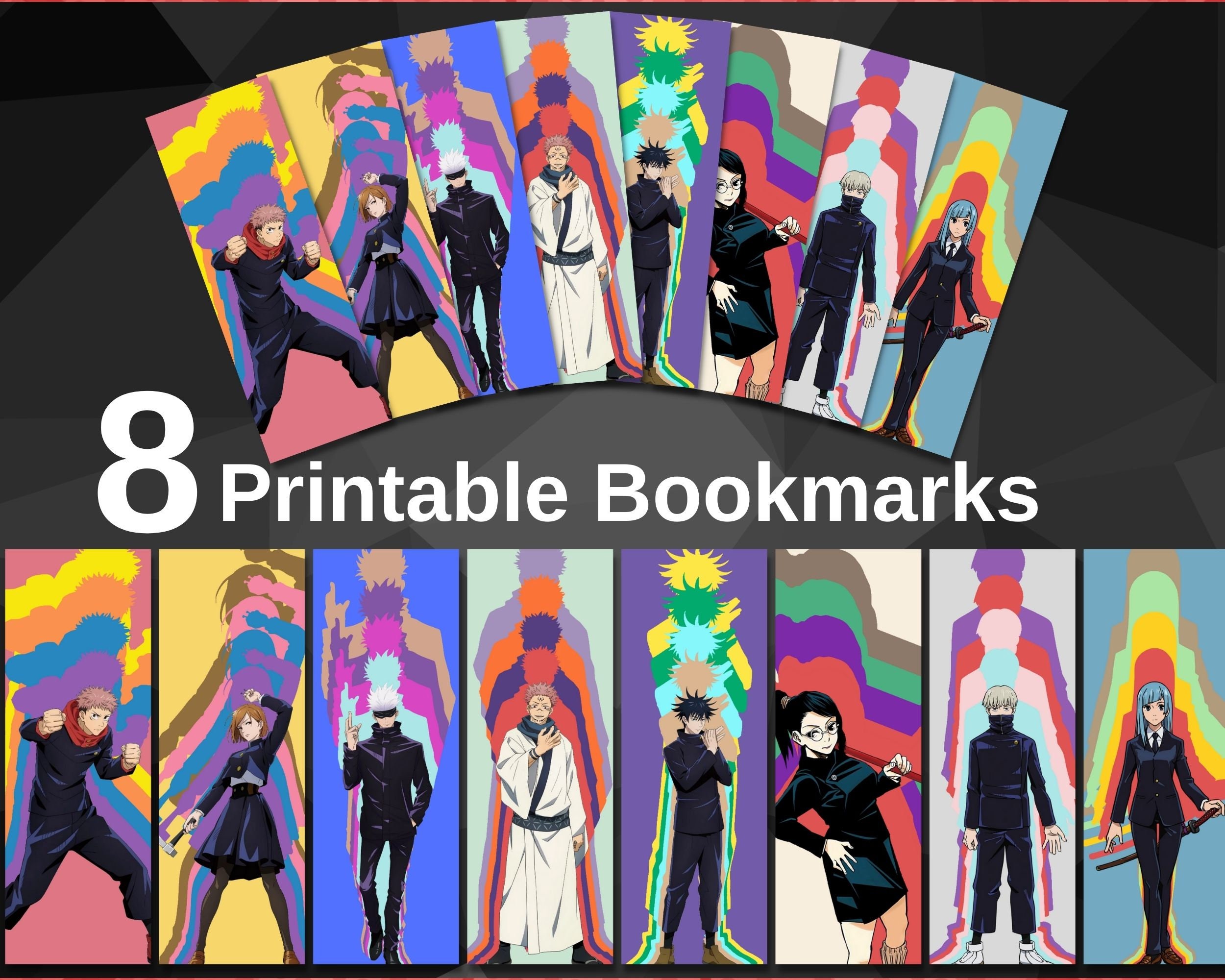 Buy Anime Bookmark Hand Painted Anime Bookmark Manga Bookmark Online in  India  Etsy