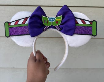 Buzz Lightyear Inspired Ears || Buzz Lightyear || Space Ranger Ears || Buzz || Toy Story