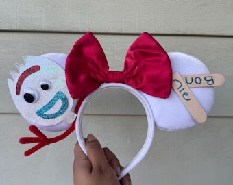 Forky Inspired Ears || Forky || Toy Story || Toy Story Ears || Toy Story 4 || Bonnie