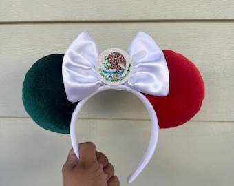 Mexico Ears || FIFA 2026 || World Cup Ears || Flag Ears || Cielito Lindo || Soccer Ears || Mexico Flag