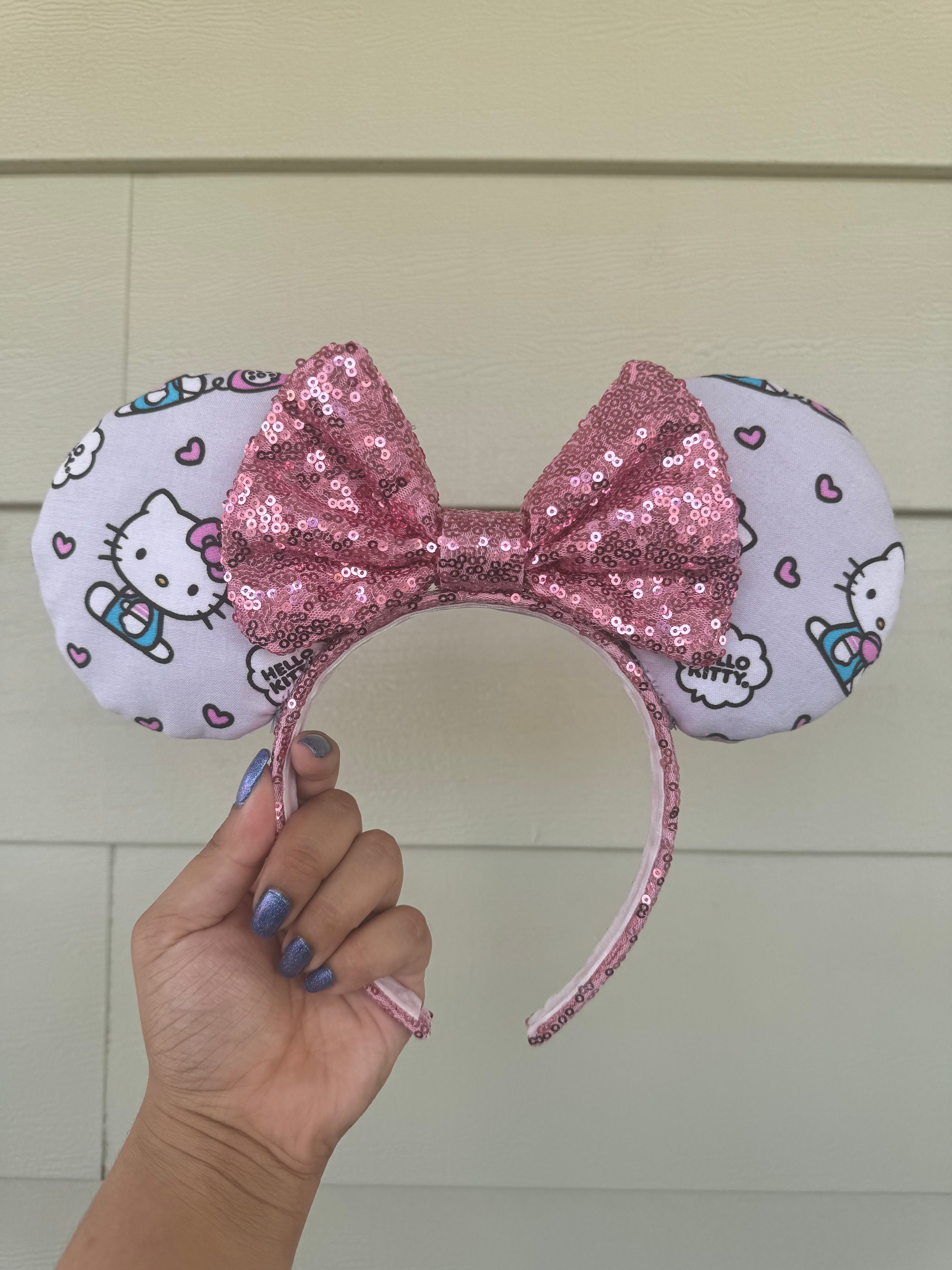 Hello Kitty Ears - Etsy