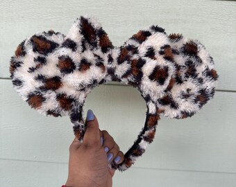Into the Wild Ears || Cheetah print ears || Cheetah Ears || Animal Ears || Animal Kingdom