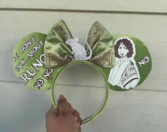Bruno Inspired Ears || Encanto || Encanto Ears || Bruno Madrigal || Familia Madrigal || Glow in the dark ears || Bruno glow in the dark ears