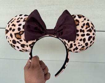 Spotted in the Savanna Ears || Cheetah print ears || Cheetah Ears || Animal Ears || Animal Kingdom