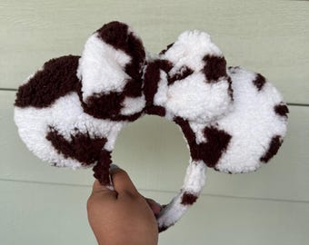 Once Upon a Barn Ears || Cow print ears || Cow Ears || Animal Ears || Animal Kingdom