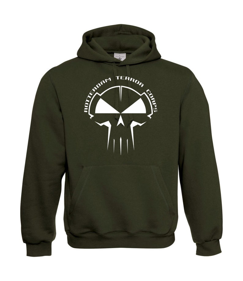 Sweat à capuche Rotterdam Terror Corps Vert