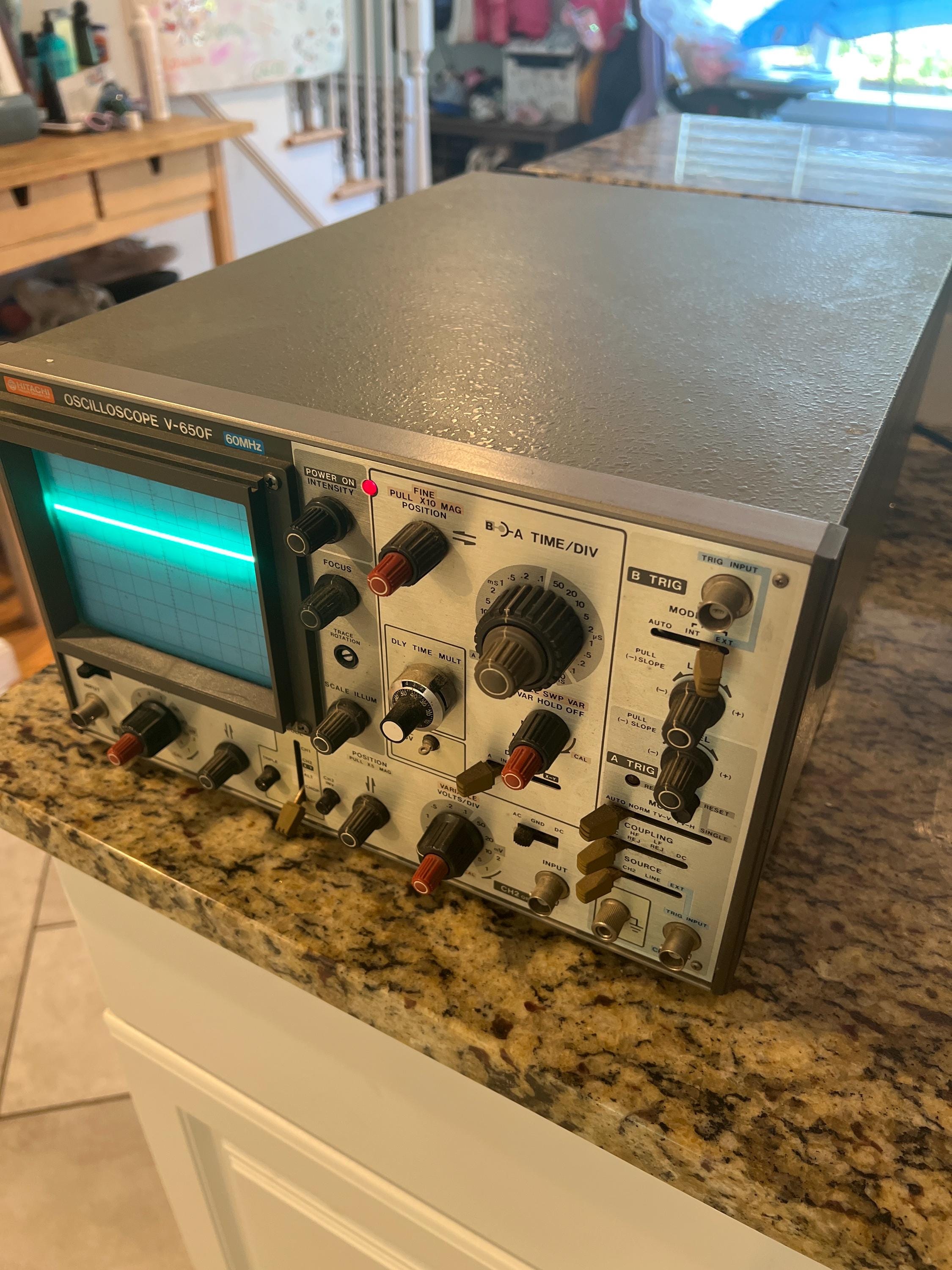 HITACHI Denshi Ltd. - Oscilloscope - V-650F / V650- 60mhz - Etsy