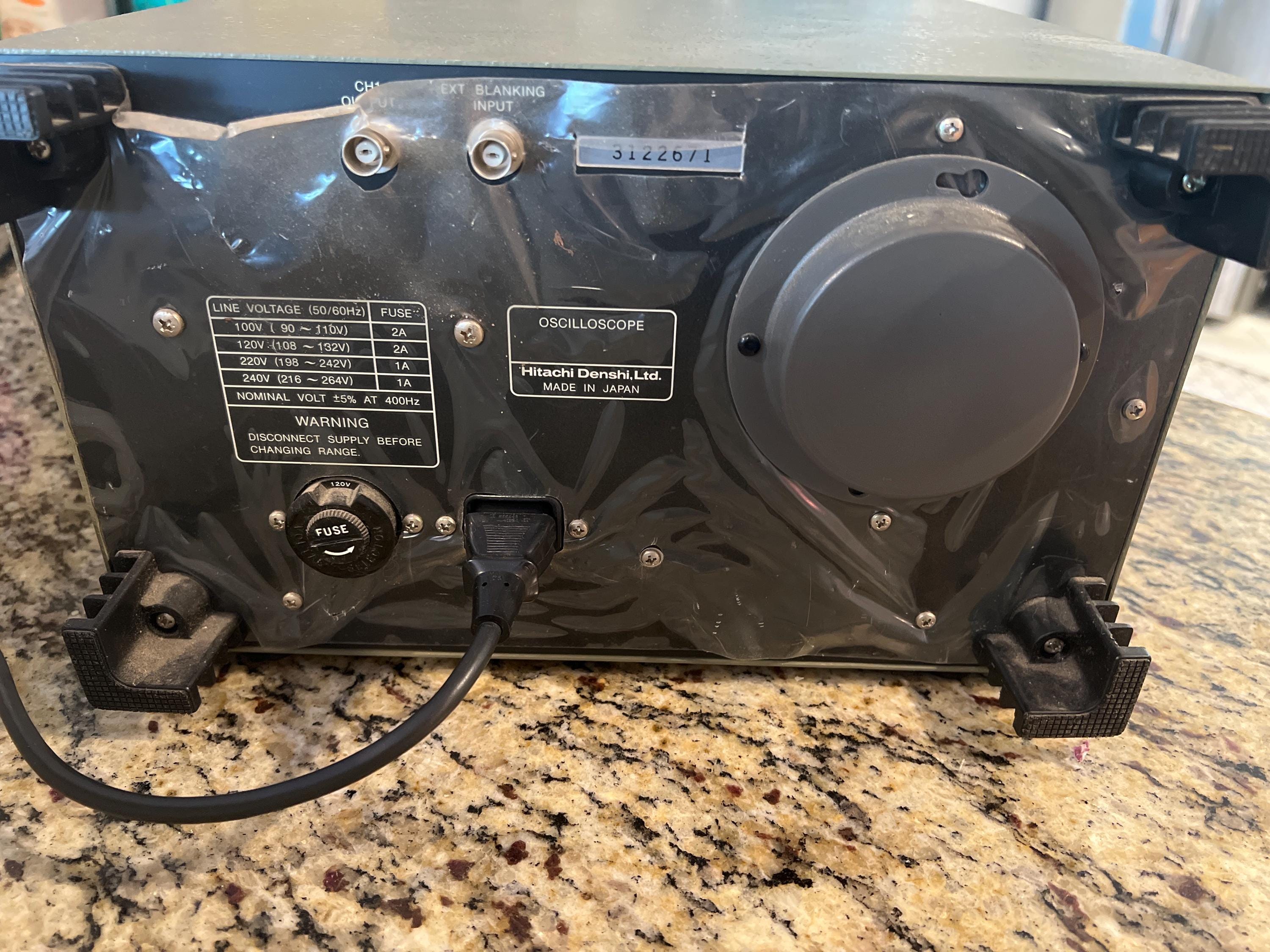 HITACHI Denshi Ltd. - Oscilloscope - V-650F / V650- 60mhz - Etsy