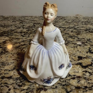 Royal Doulton “Moonlight Rose” Figurine – HN 3483 by Peggy Davies – 1992 Bone China